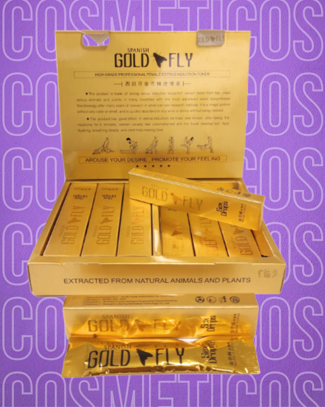 Estimulante Gold fly caja x12