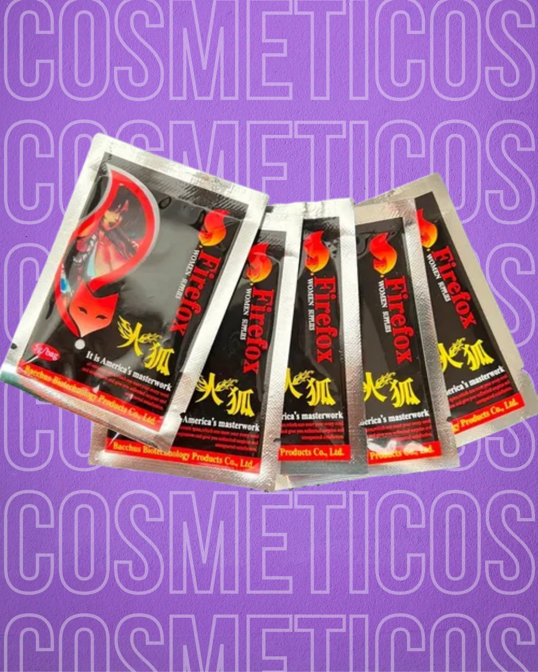 Estimulante femenino fire fox