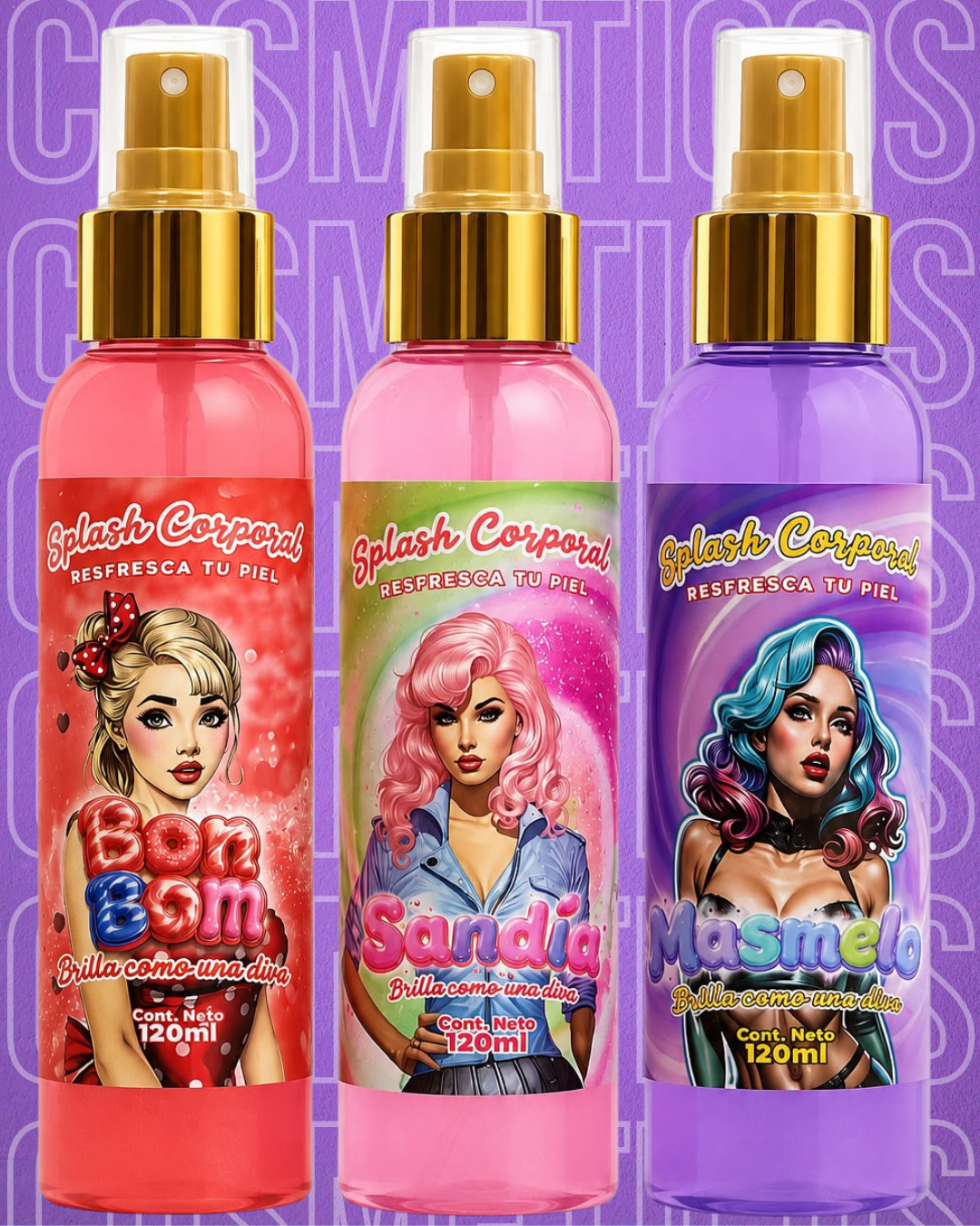Splash amor con feromonas 120ml