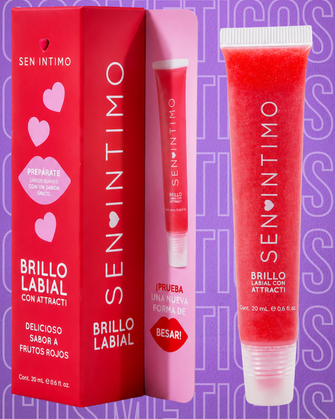 Brillo labial con feromonas 20ml