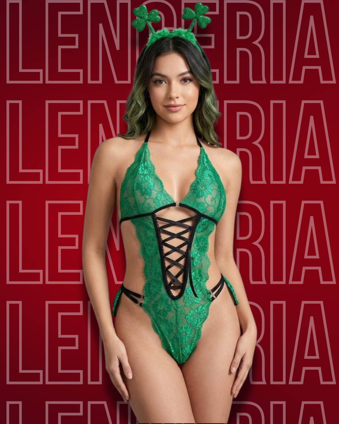 Body encaje san patricio