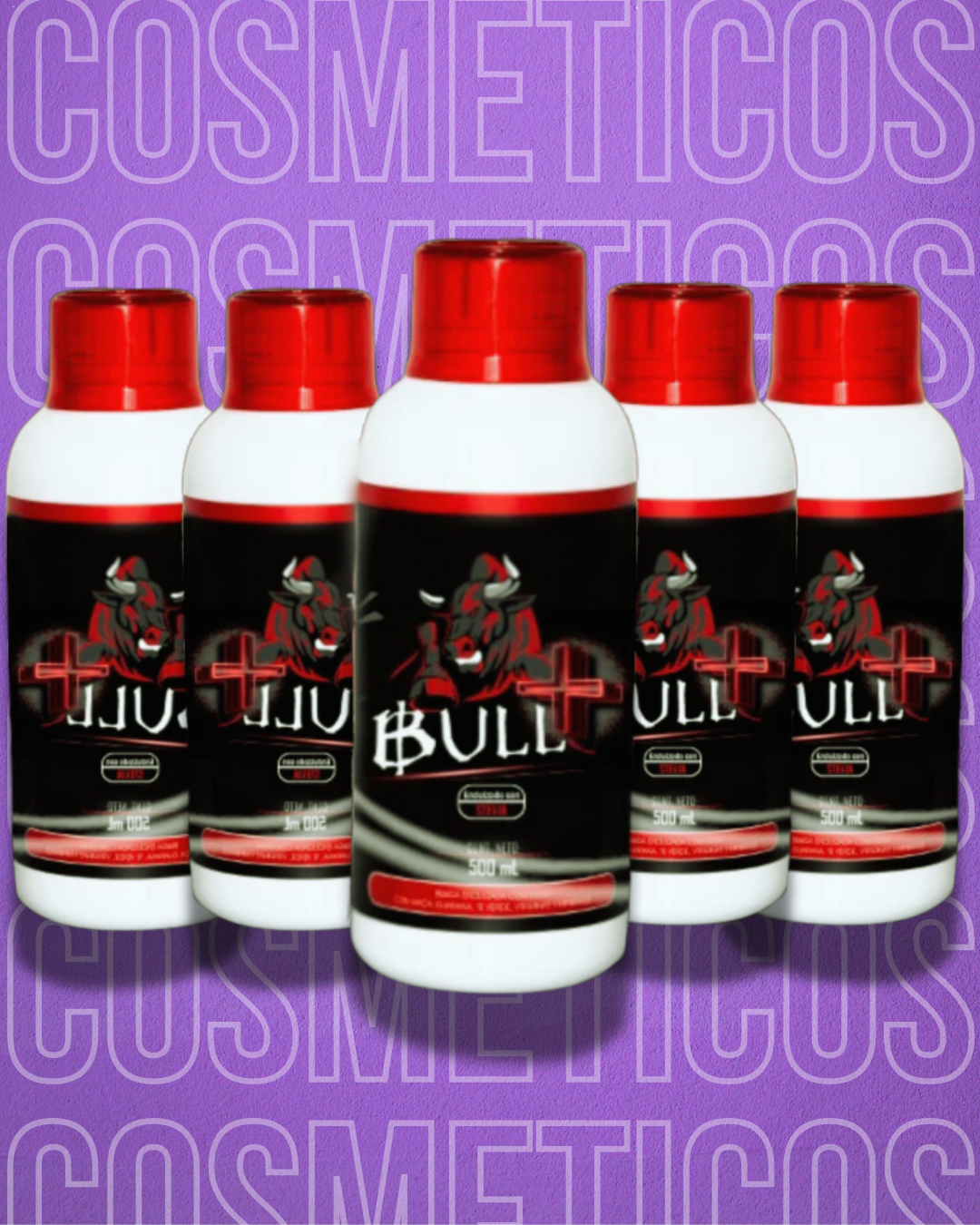 Potenciador Bull energy 500ml