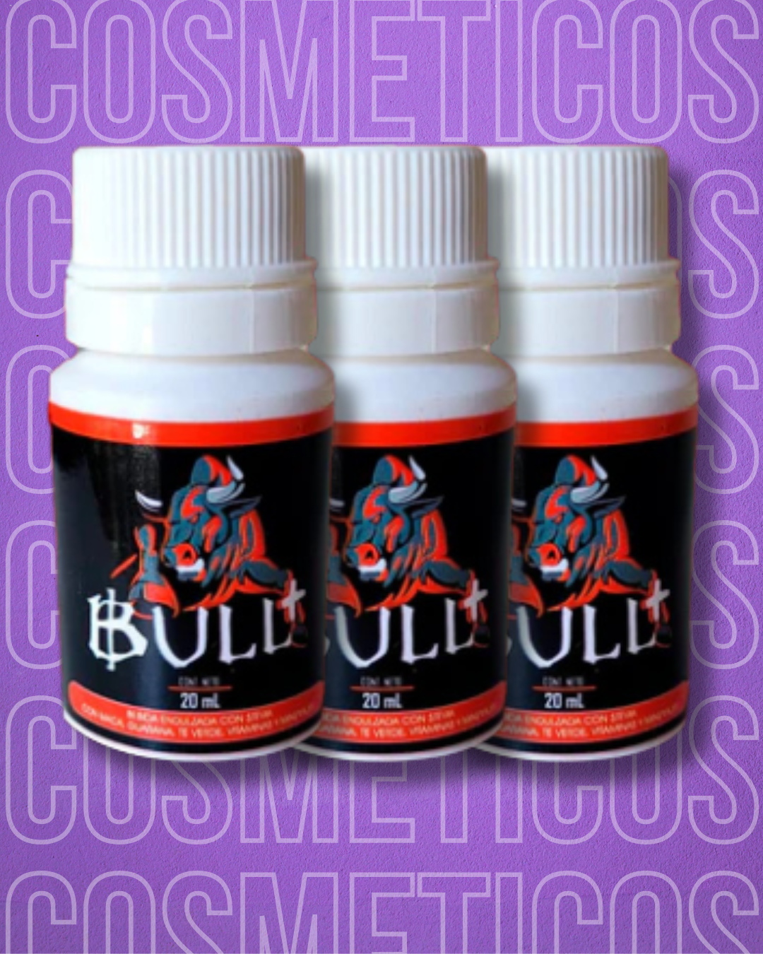 Potenciador Bull energy 20ml