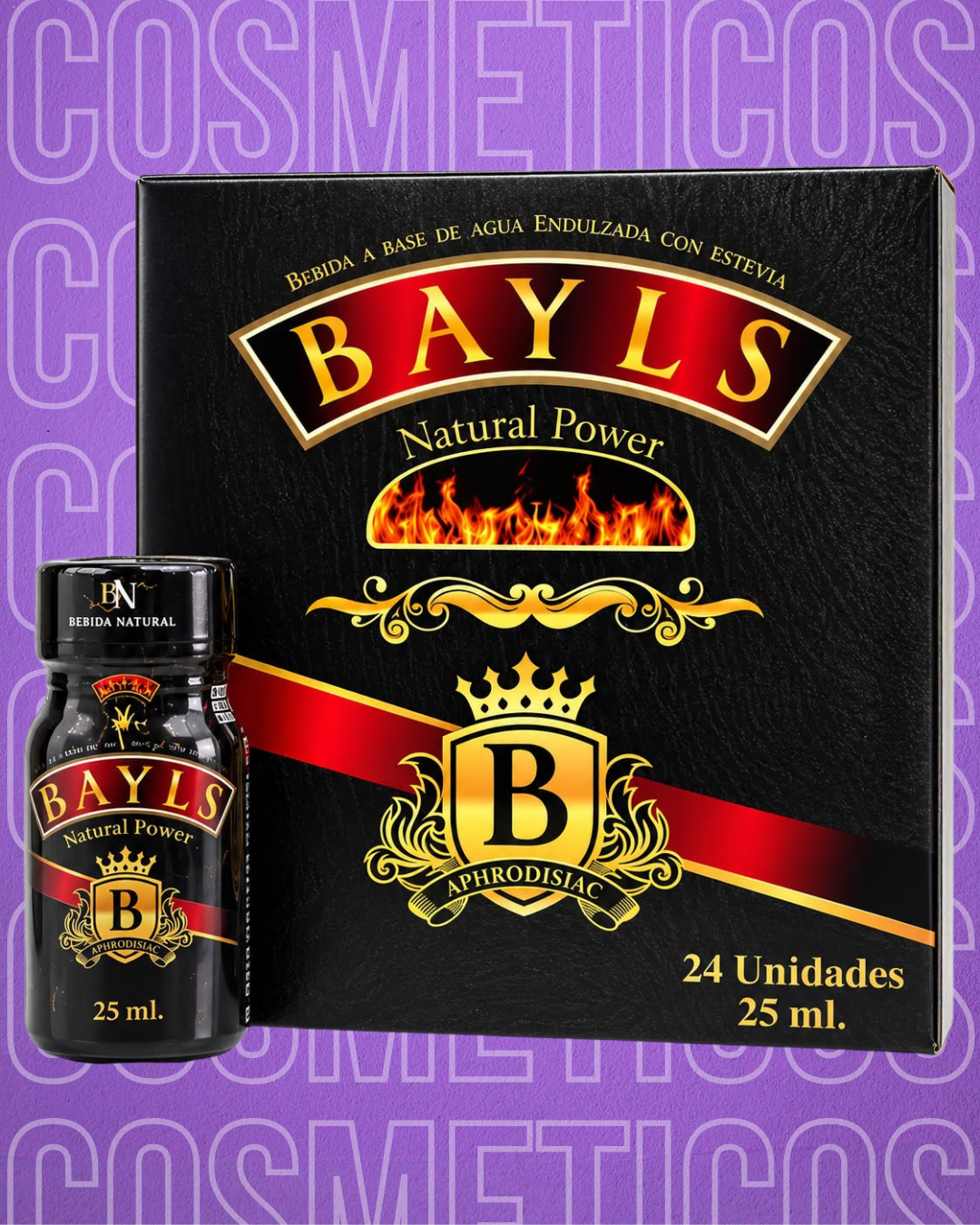 Potencializador unisex bayls caja x24