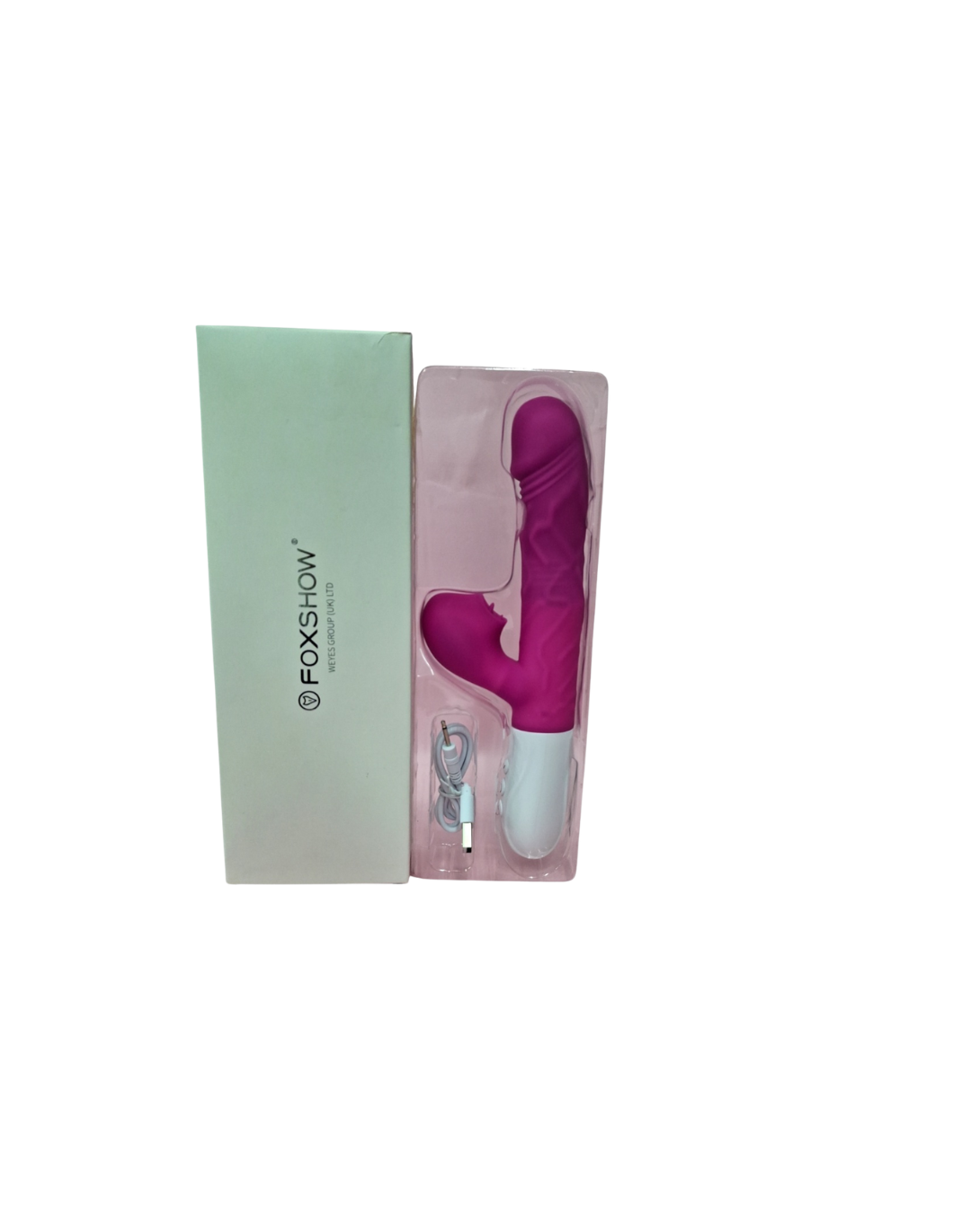 vibrador y estimulador foxy