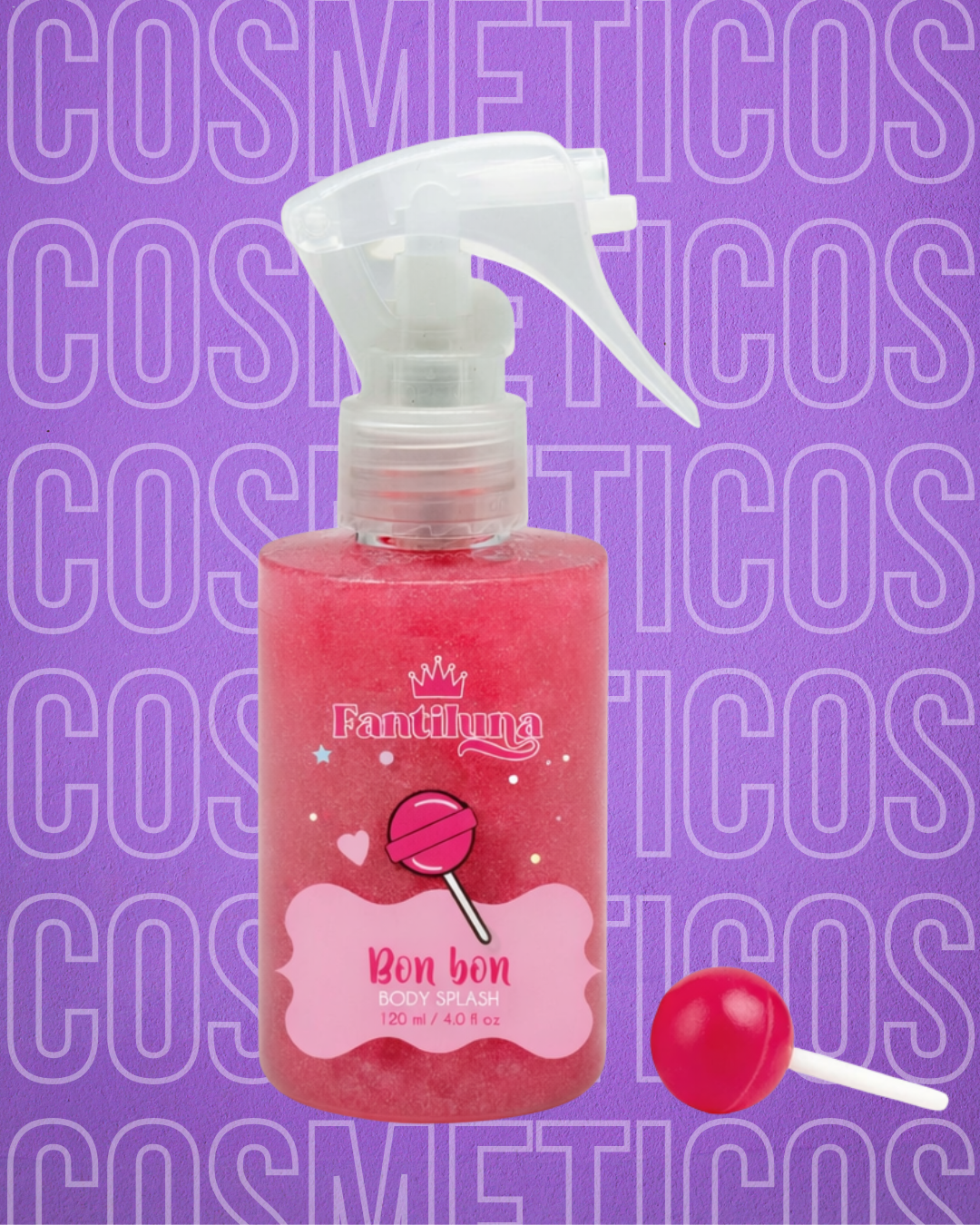 Splash con brillos 120ml