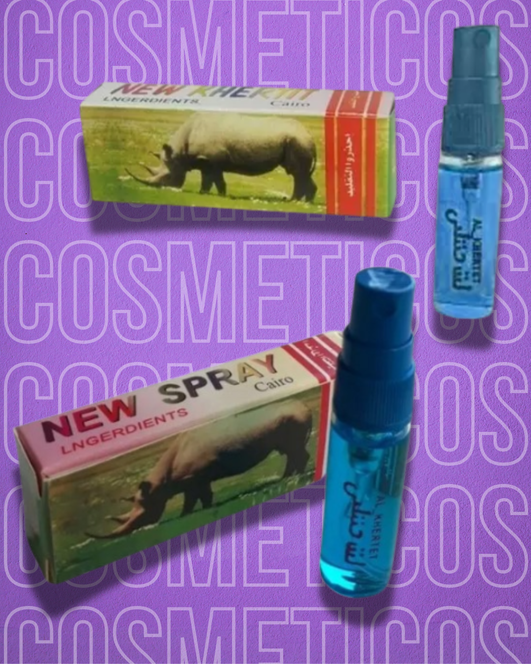 Retardante rino azul en spray