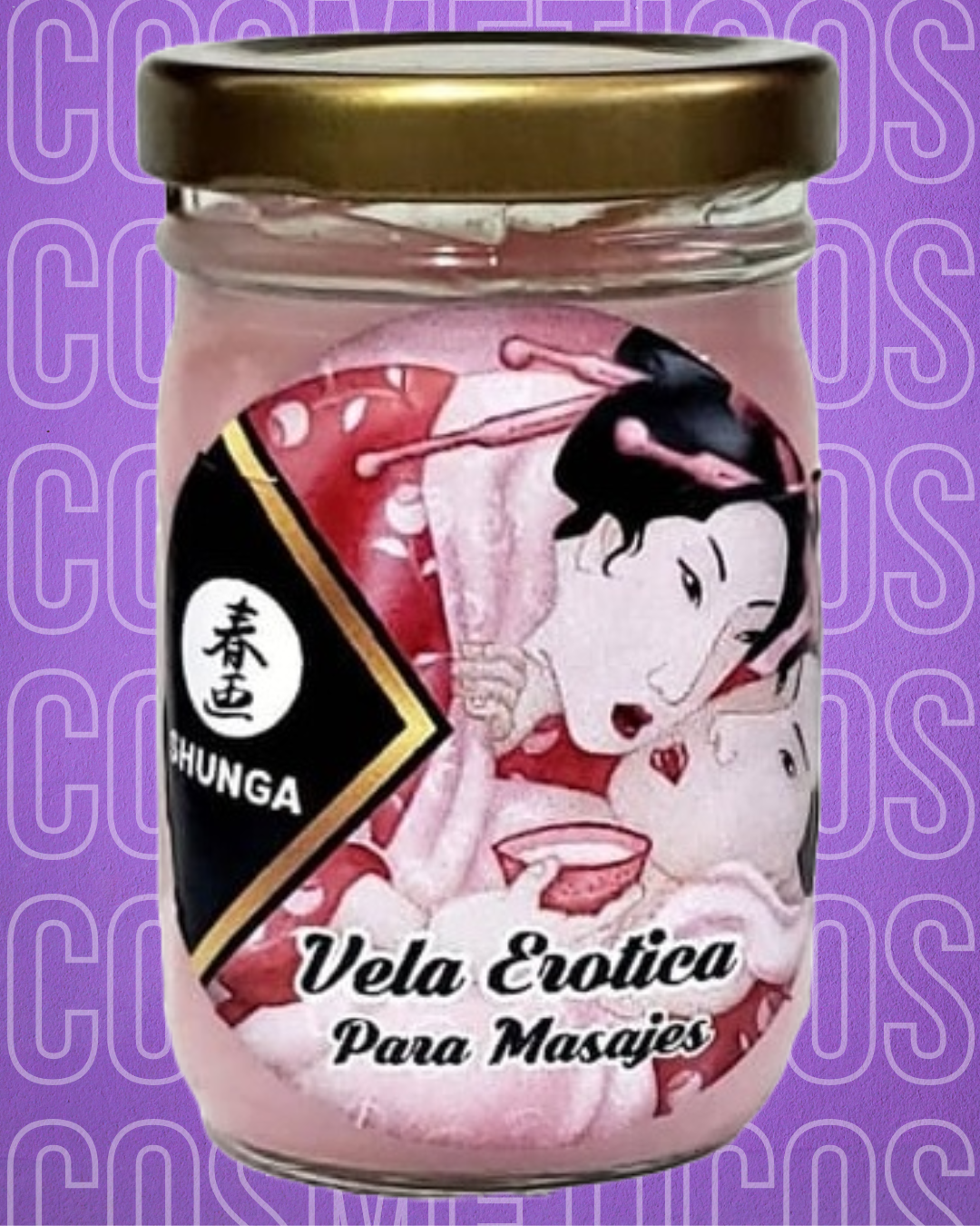 Velas para masajes shunga
