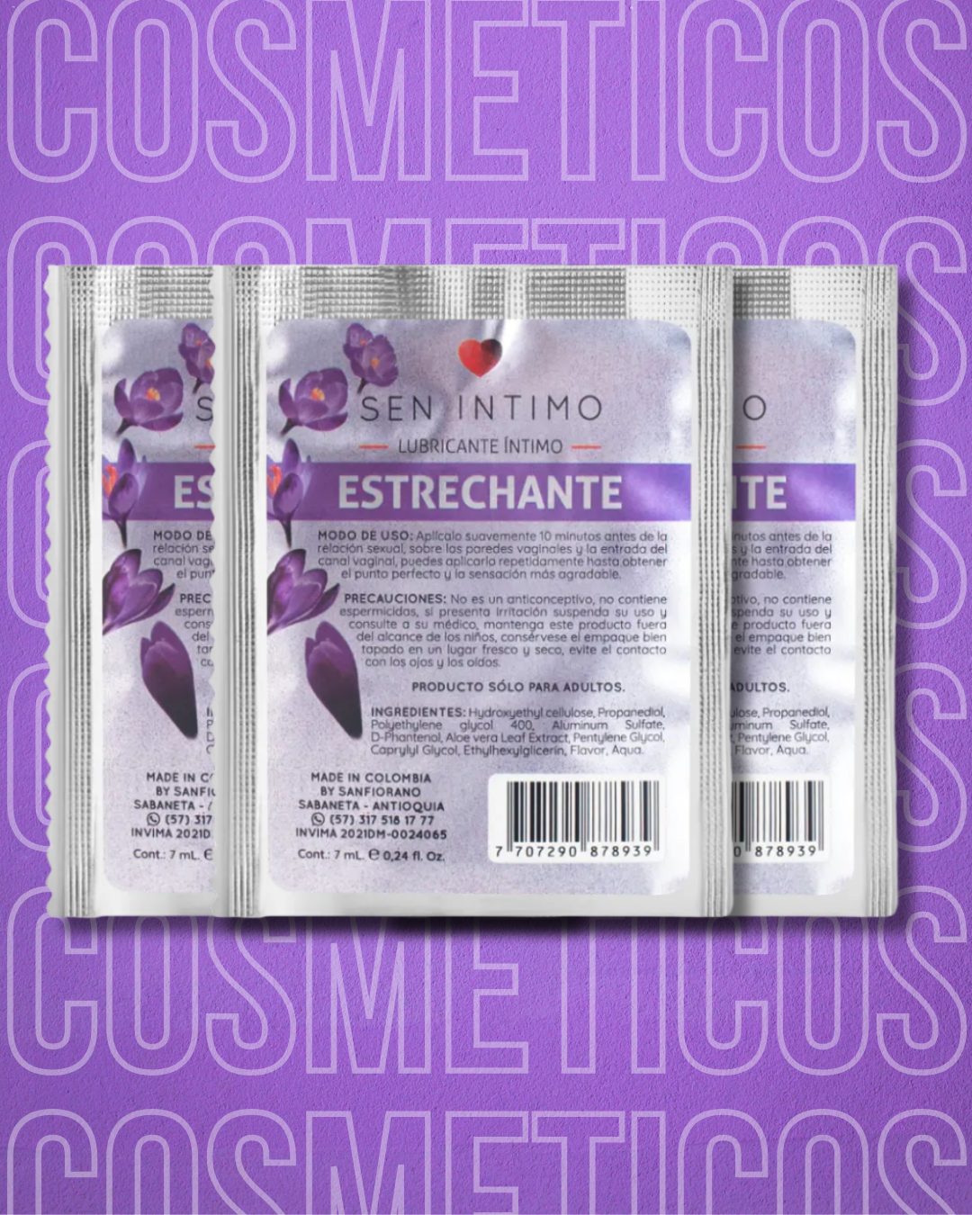 Estrechante sachet sen