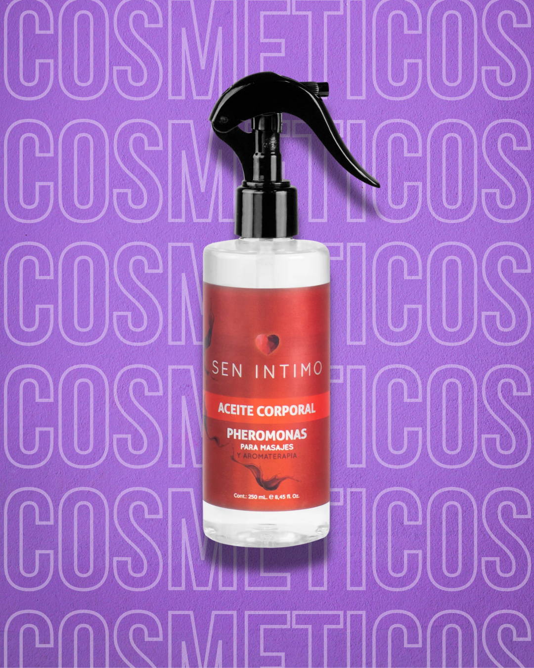 Aceite para masajes con feromonas 250 ml sen