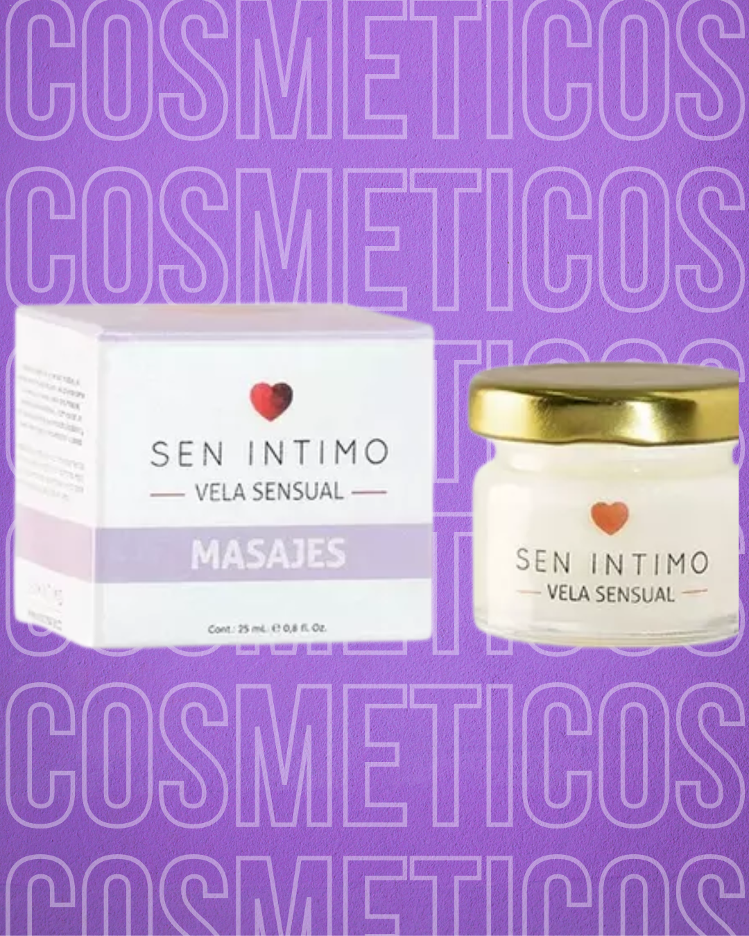 Velas para masajes sen