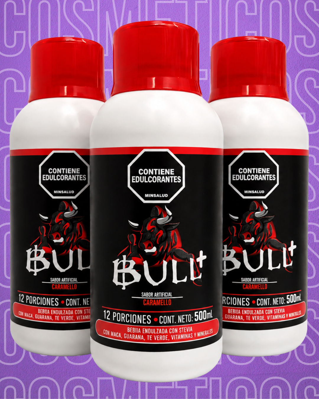 Potenciador Bull energy 500ml