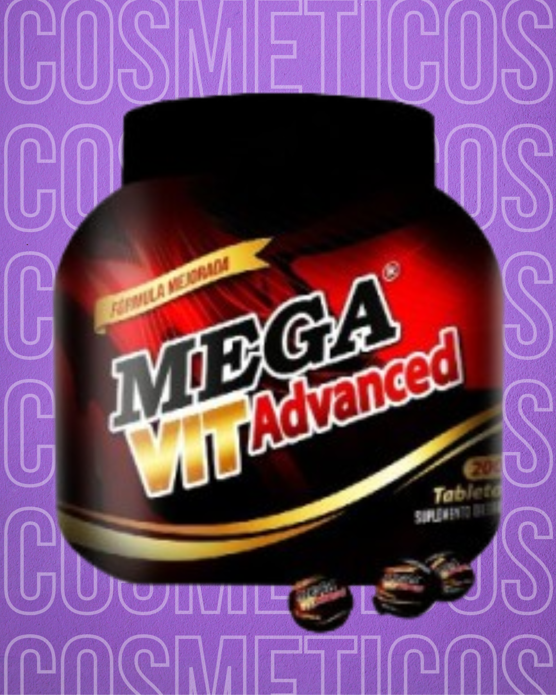 Potencializador mega vit tarro