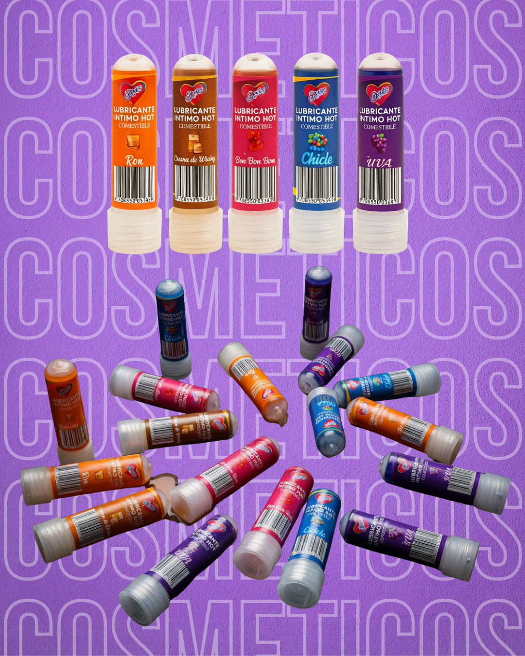 Lubricante caliente mini docena