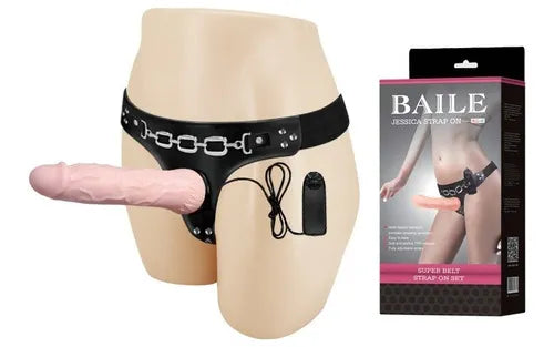 Arnés Strapon Con Vibración Jessica