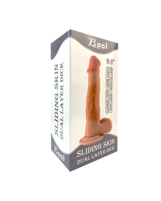 dildo doble piel, vertebrado