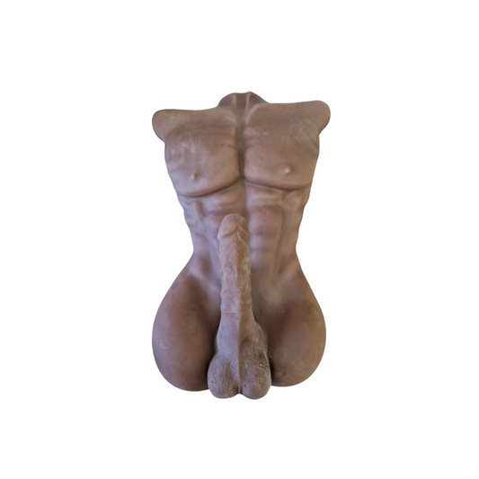 torso en silicona realista