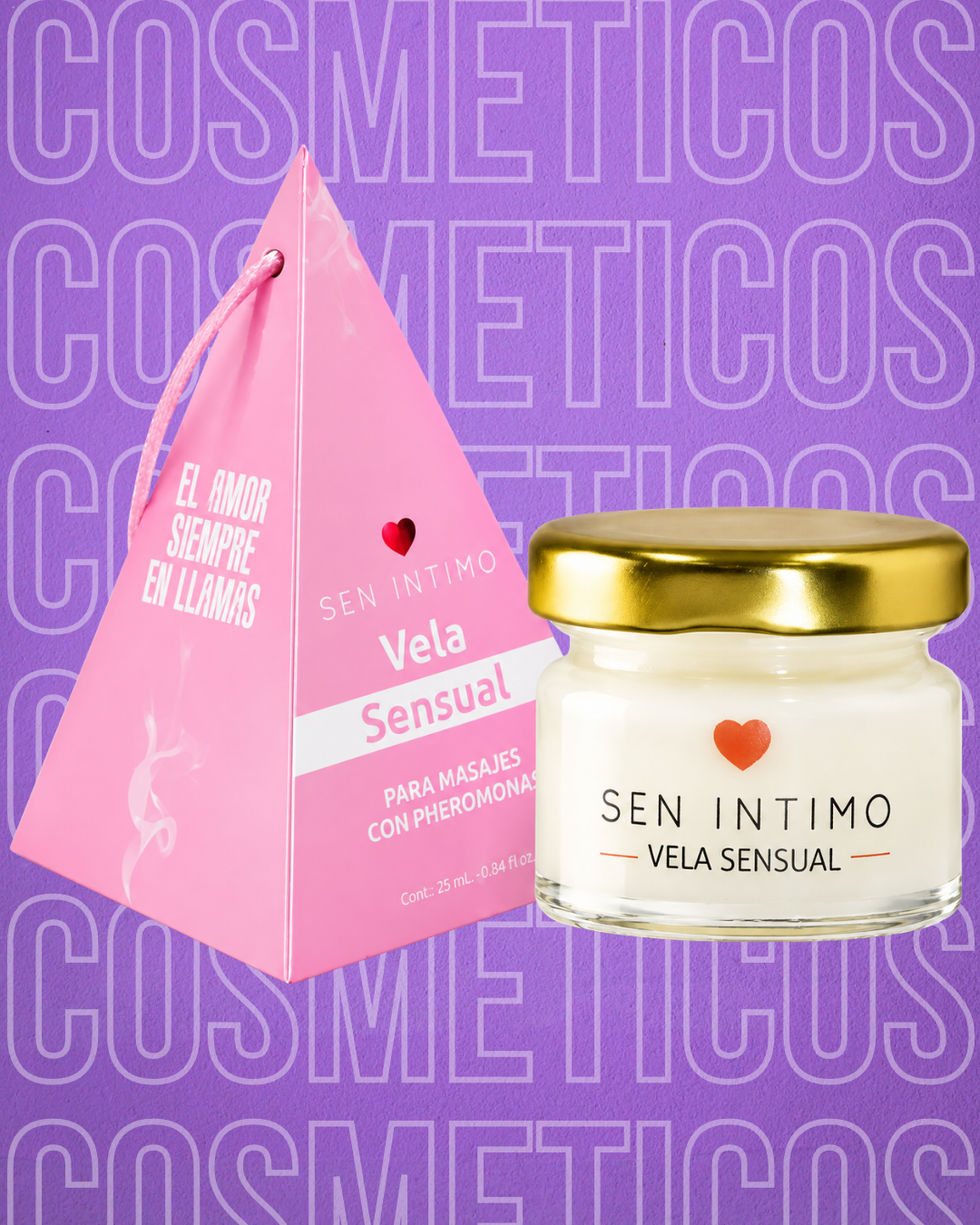 Velas para masajes sen
