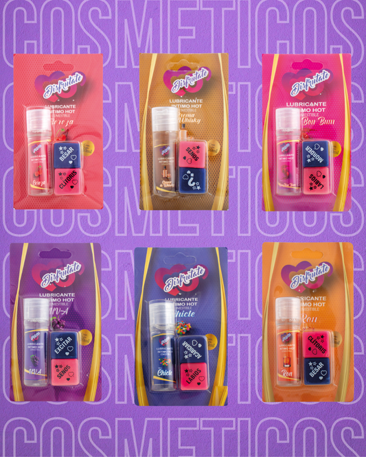 Lubricante caliente disfrútate con dados