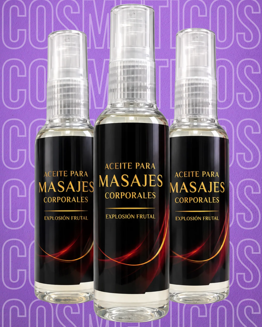 Aceite explosión frutal para masajes 60ml