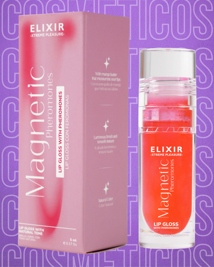 Brillo labial magnetic