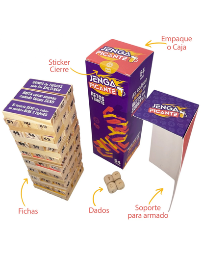 Jenga erotico picante