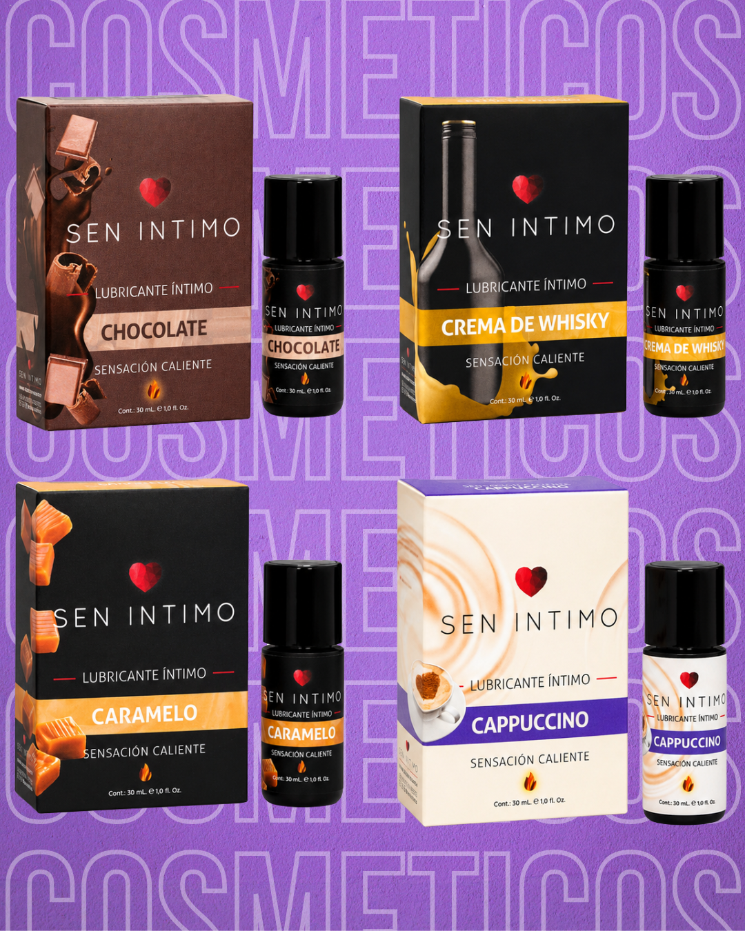 Lubricante caliente sen 30ml