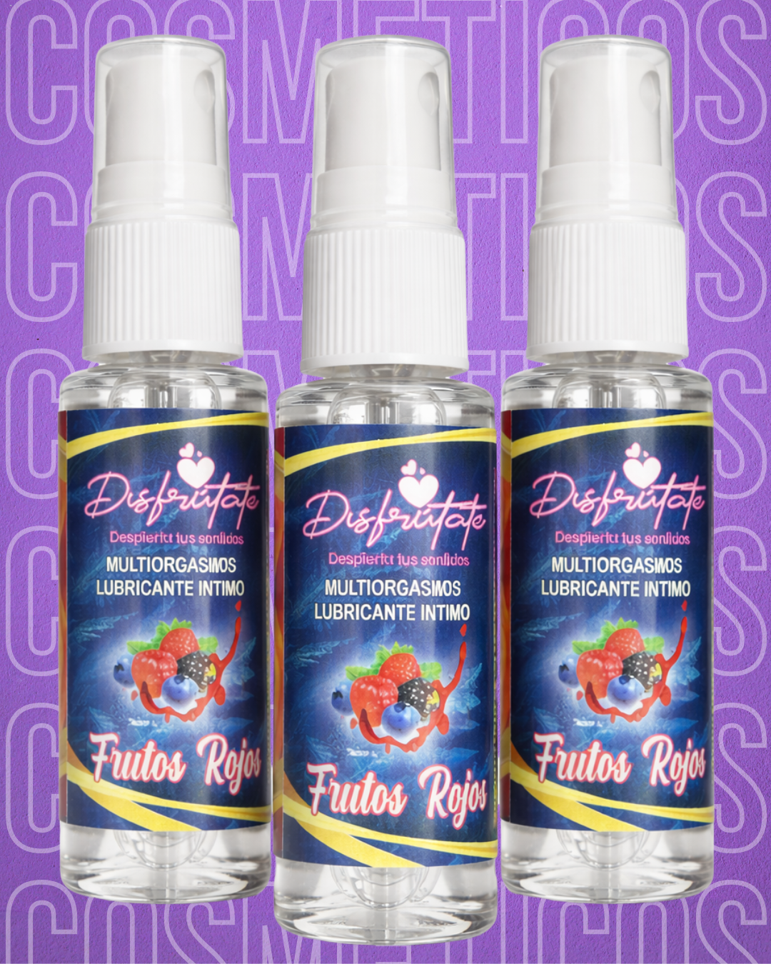 Lubricante multiorgasmico doble sensación disfrutate