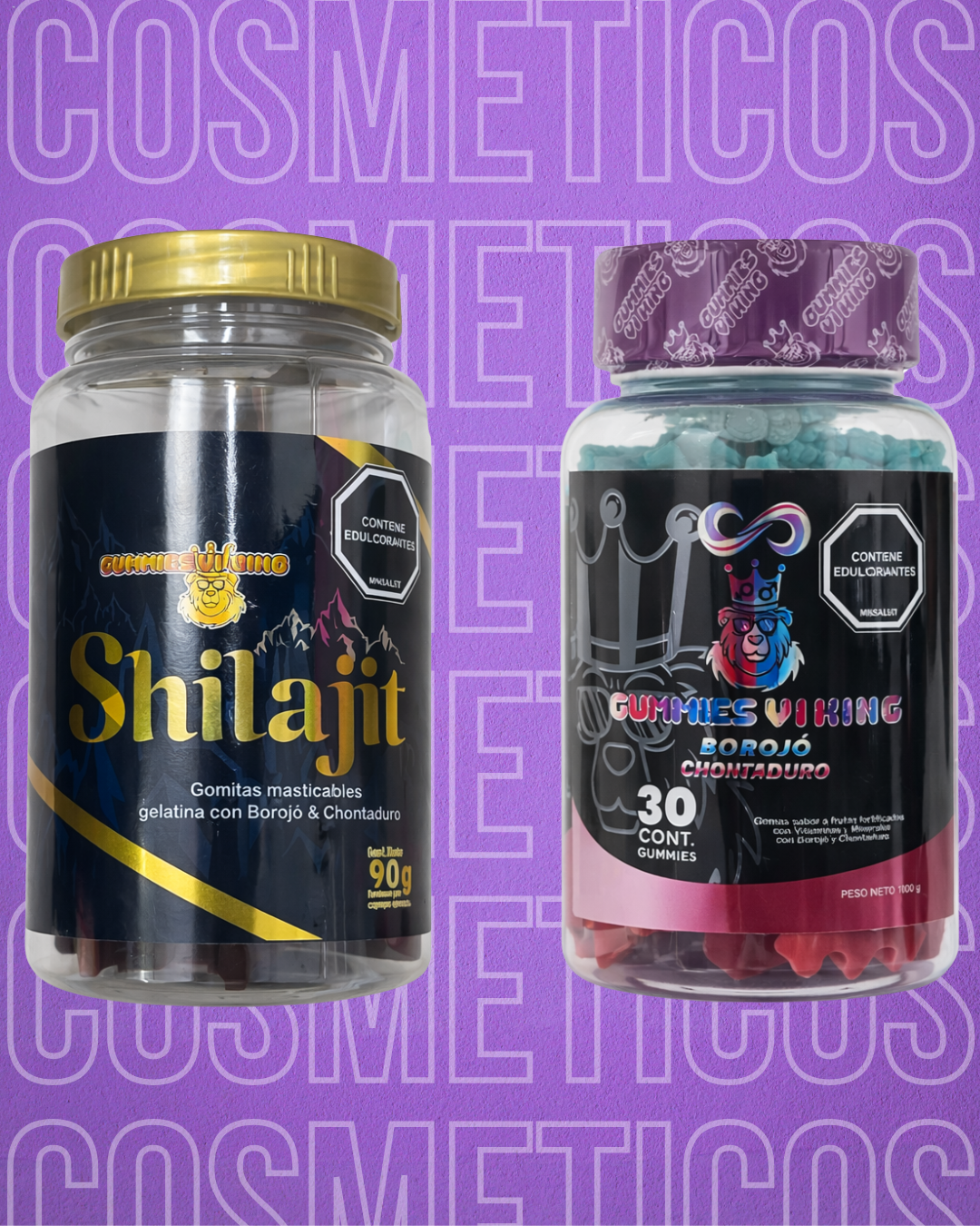 Tarro gomas potenciadoras x30und