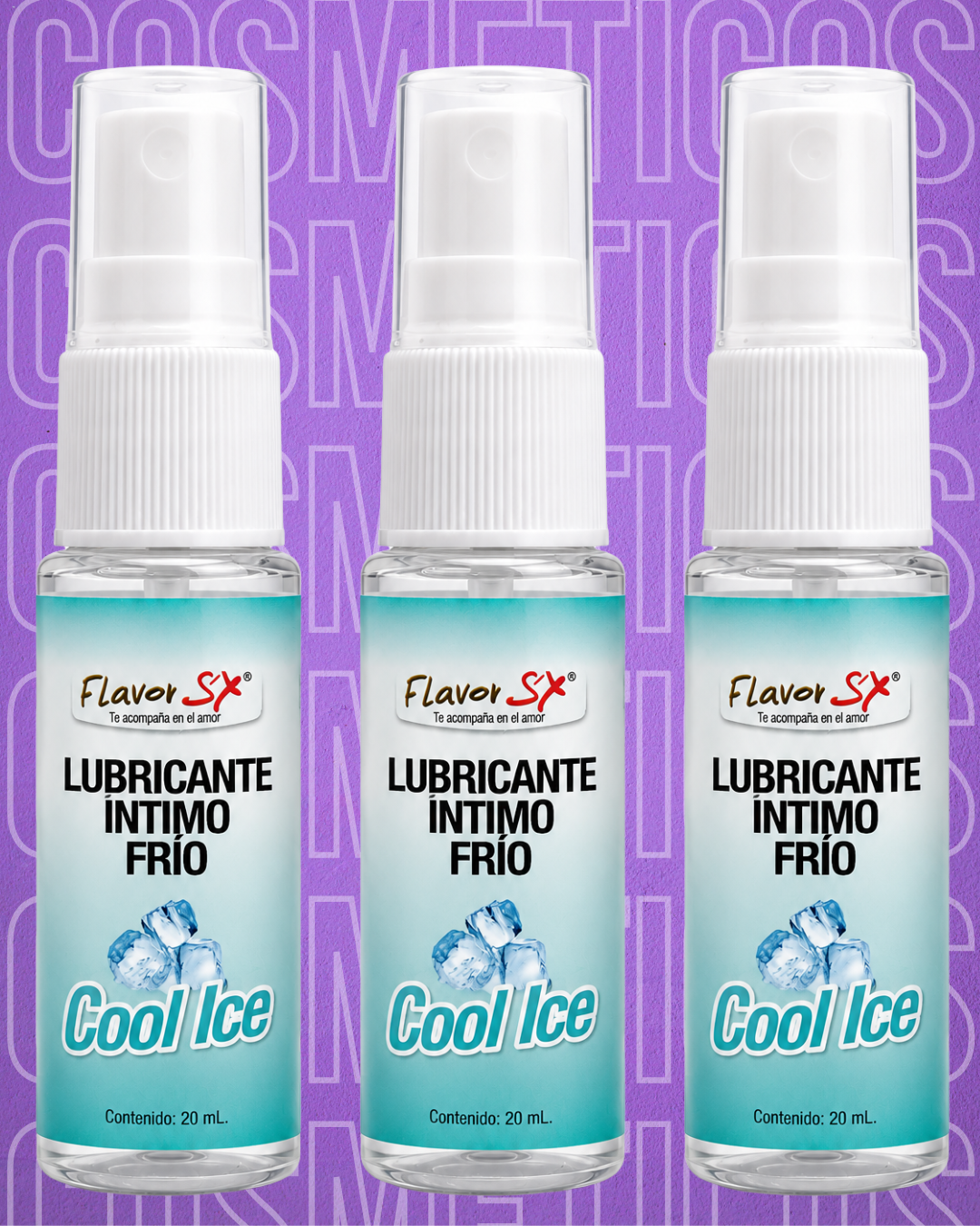 Lubricante frio flavor sex 20ml