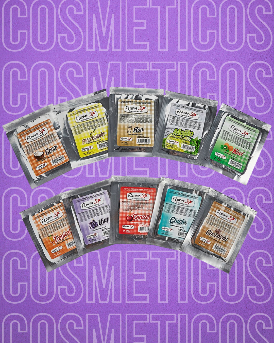Lubricante caliente sachet flavor sex