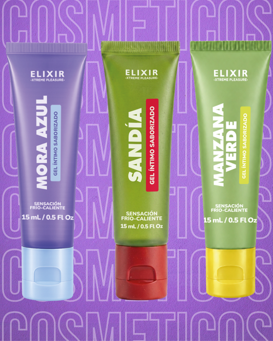 Lubricantes elixir saborizados 15ml