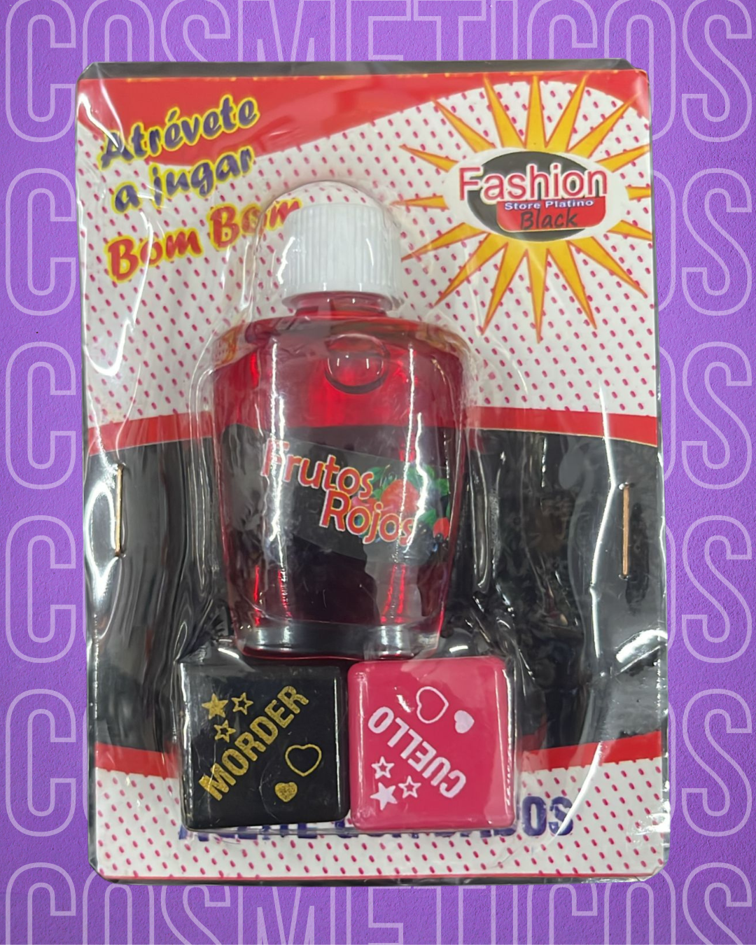 Lubricante caliente con dados fashion