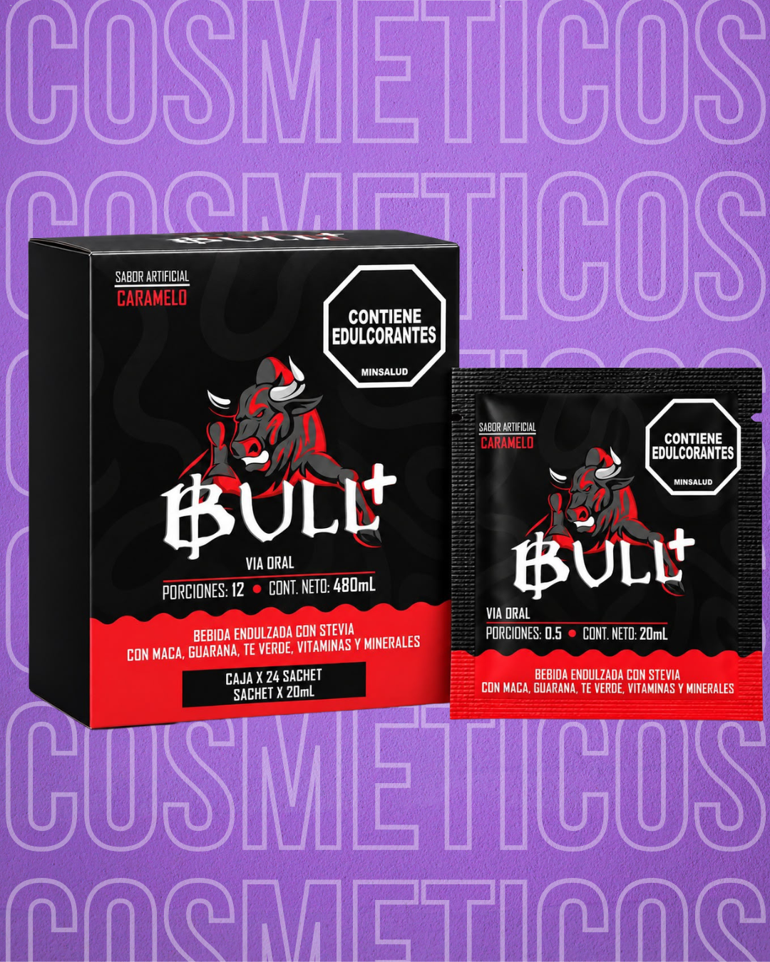 Potenciador Bull energy caja x24