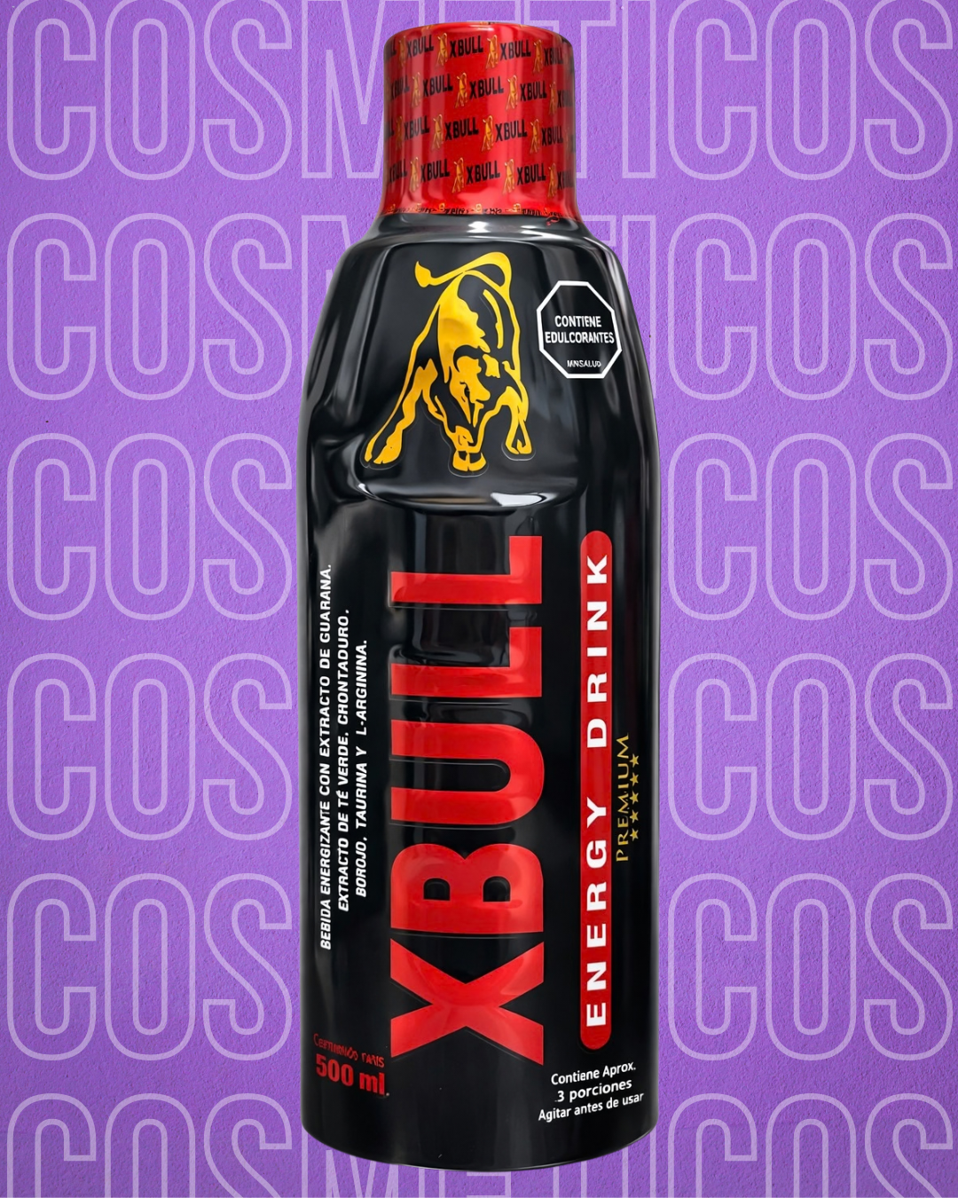 Potencializador masculino sex bull drink 500ml