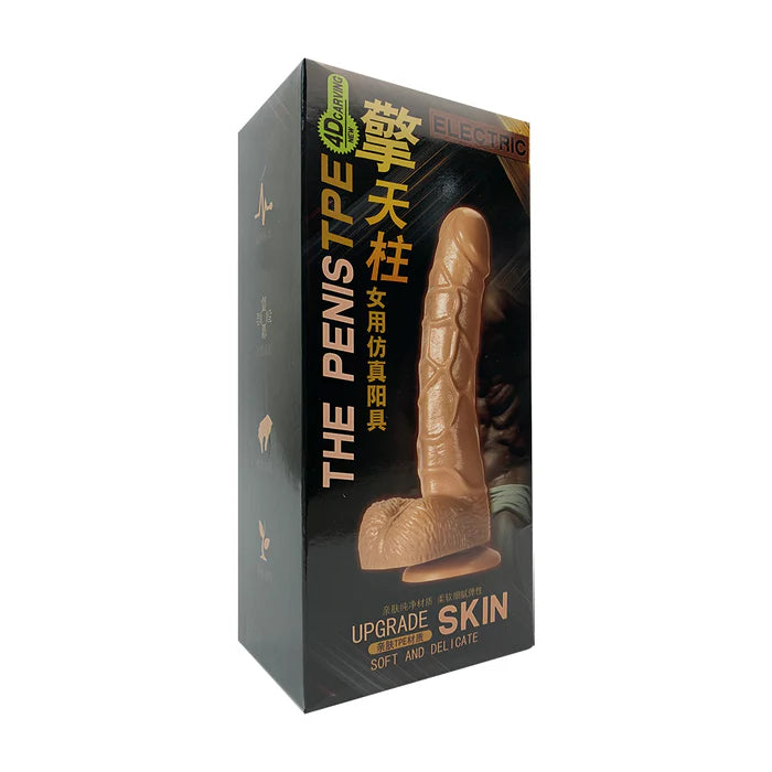 Vibrador realista con rotacion