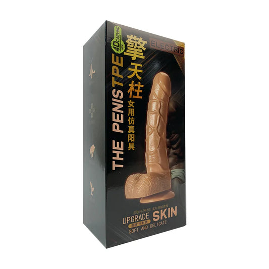 Vibrador realista con rotacion