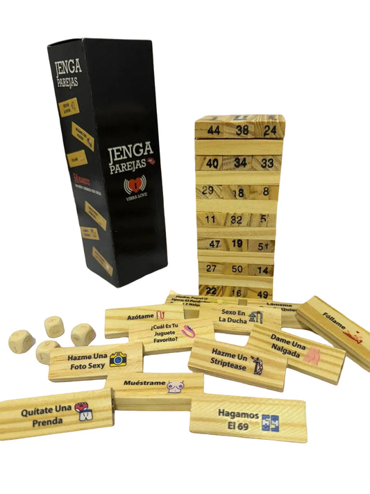Jenga torre del amor